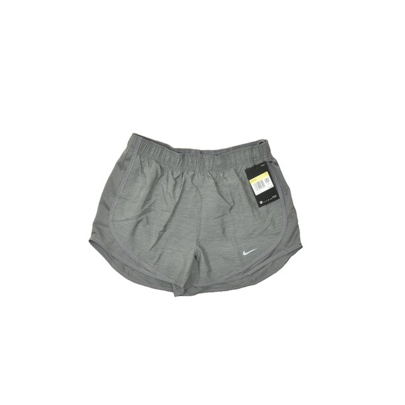 Nike Women's Regular Size S Gray Dri-Fit Running Shorts NEW DB4497-067 - Picture 1 of 8